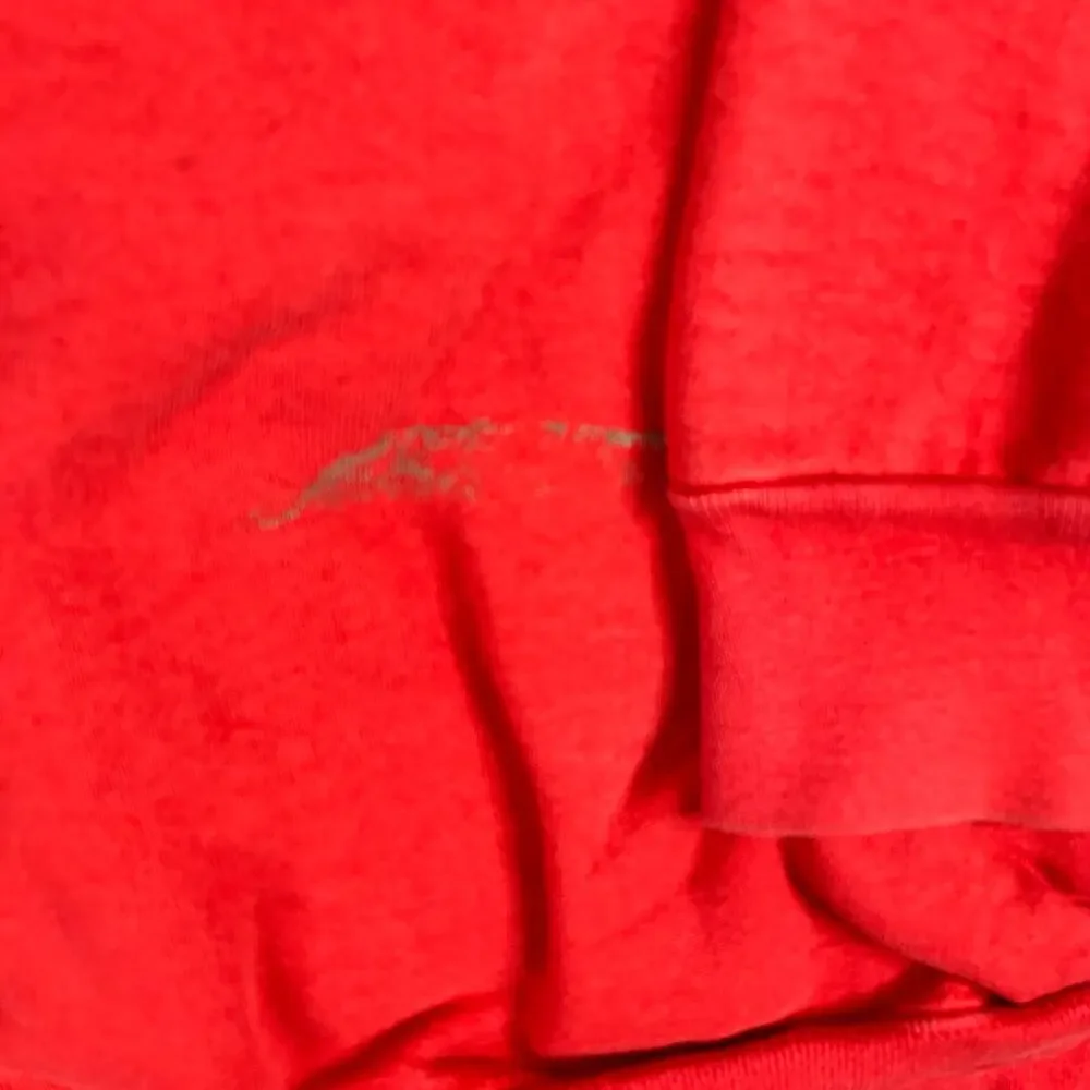 Fruit of the Loom Sweatshirt Mens Size L Red Breck-N-10 Tour Ski Graphic Vintage
